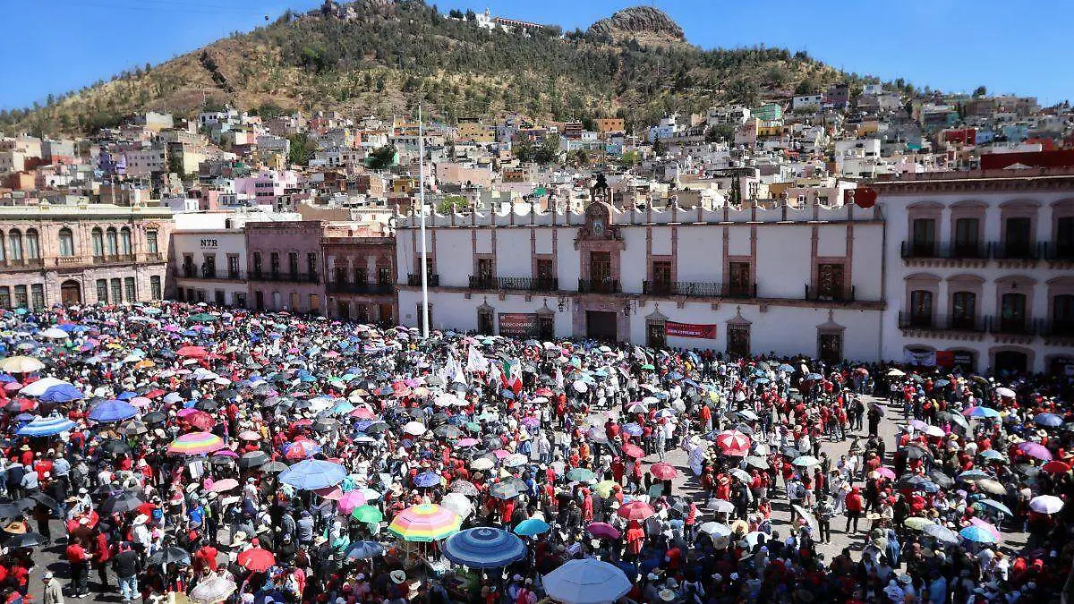 Marcha maestros Zacatecas